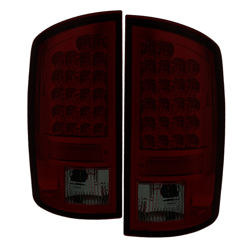 SPYDER Dodge Ram 02-06 1500/Ram 2500/3500 03-06 LED Tail Light Red smoke ALT-YD-DRAM02-LED-RS 5002587