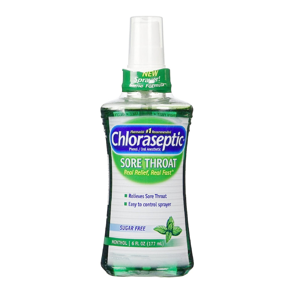 Chloraseptic® Phenol Sore Throat Relief, 6-ounce Spray Bottle 37811201104