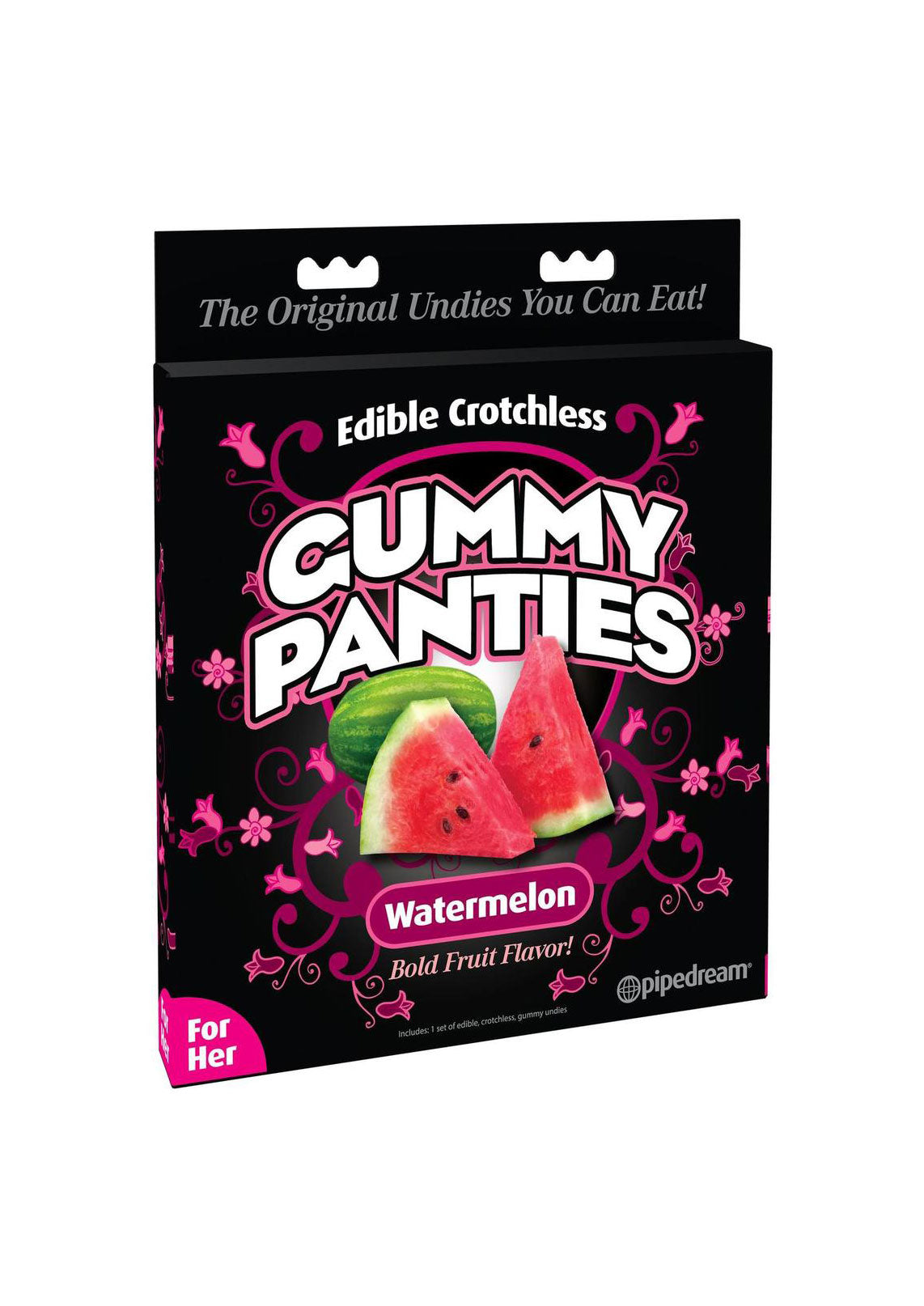 Edible Crotchless Gummy Panties - Watermelon - PhishStones Products