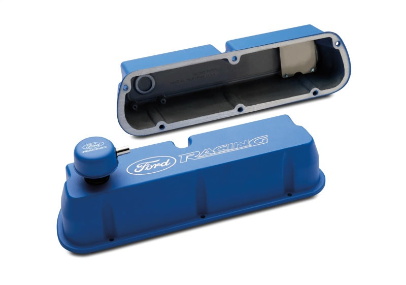 Ford Valve Cover Set Aluminum 302 Blue Laser Etched FRDM6582-LE302BL
