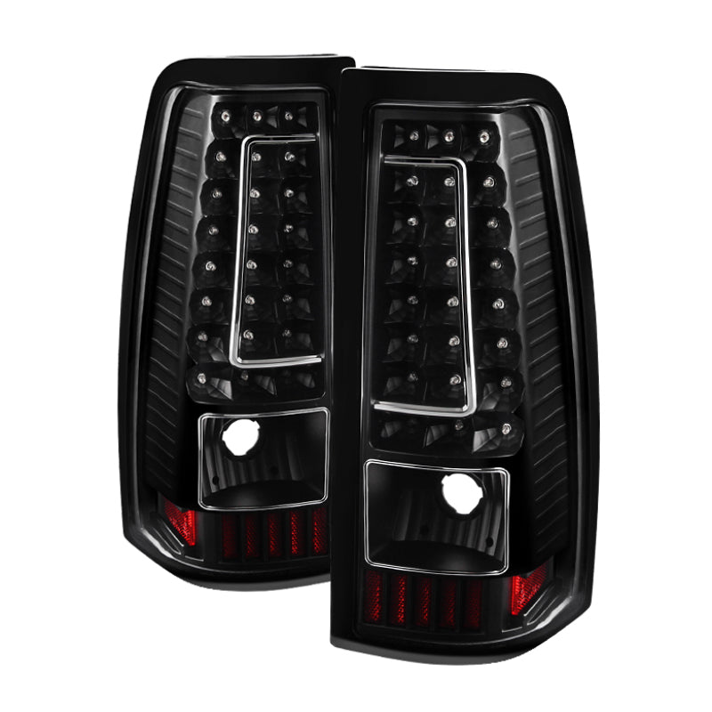 SPYDER Xtune Chevy Silverado 1500/2500/3500 99-02 Version 2 LED Tail Lights Black ALT-ON-CS99-G2-LED-BK 5081223