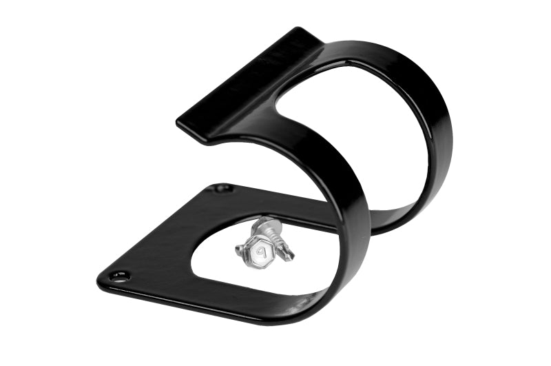 Aeromotive Filter Mounting Bracket, Black Spring Steel, Rubber Coated