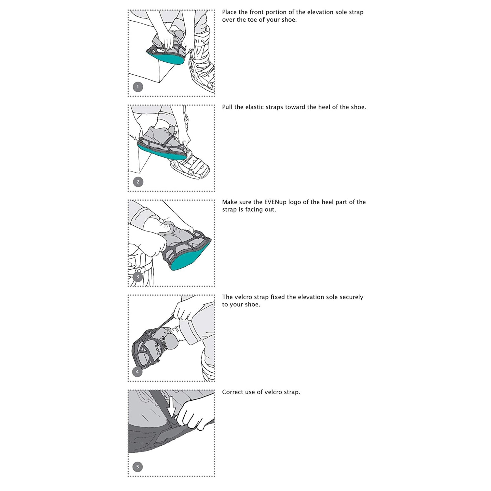 Evenup Shoe Leveler, Small 43-2090