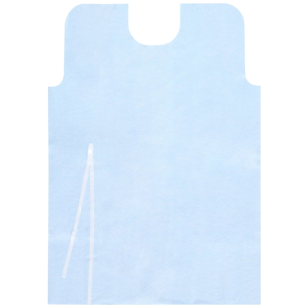 McKesson Patient Exam Gown, One Size Fits Most, Blue 18-10847