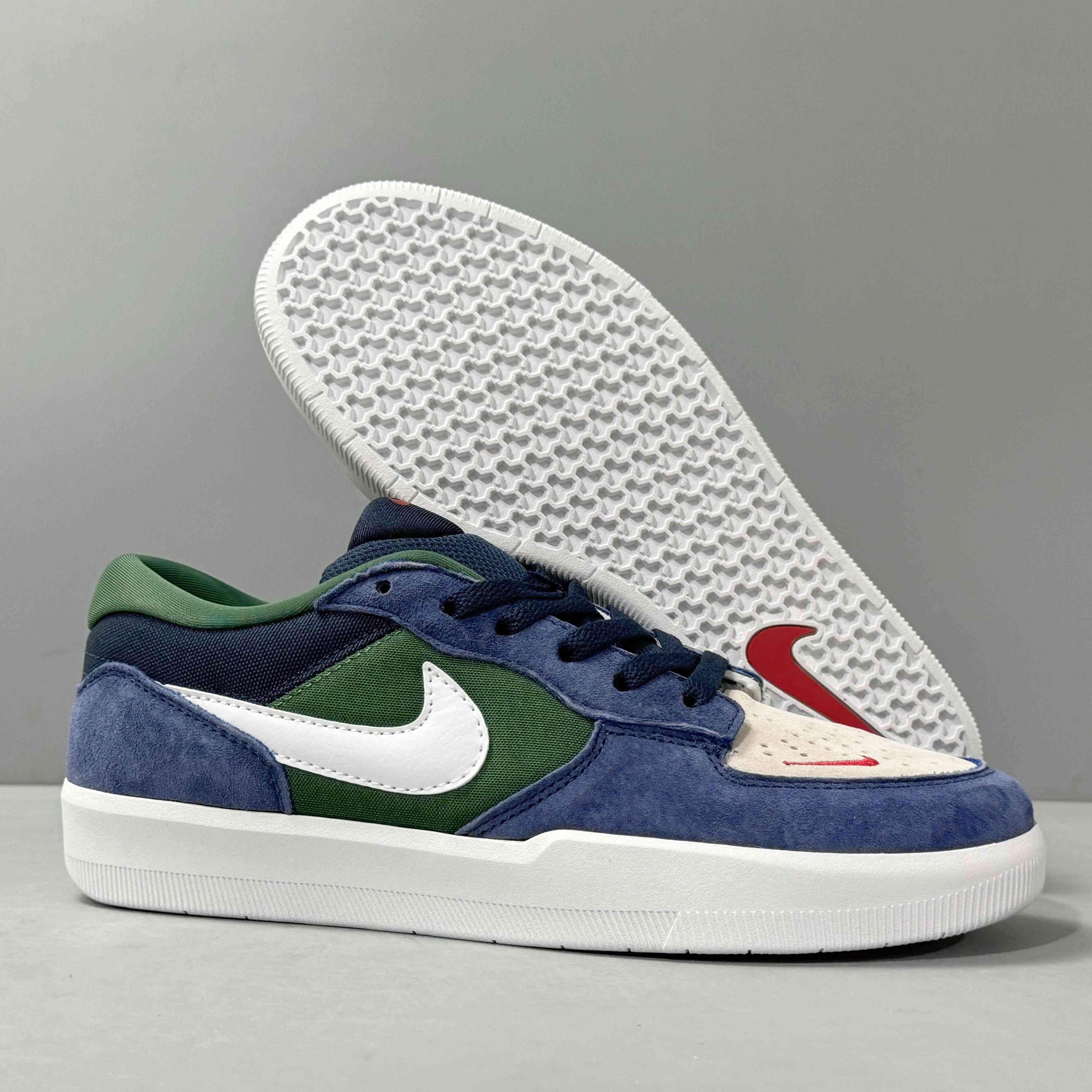 Nike SB Force 58 Navy Noble Green