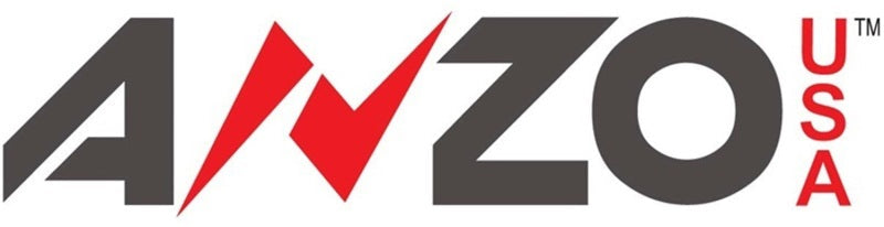 ANZO 11-13 Jeep Grand Cherokee (Factory Halogen Only) Projector Headlights w/Light Bar Swtchbk Black 111568