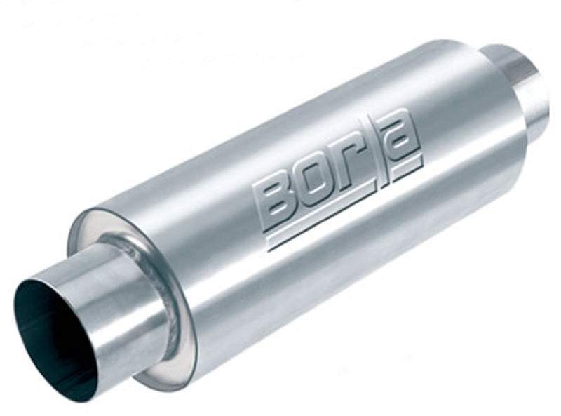 Borla XR-1 Multi-Core 3in Ctr-Ctr Round 16in x 6.25in Rotary Engine Equipped Racing Muffler 400373