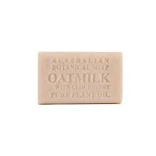 Australian Botanical Soap - Oatmilk Bar Soap, 6.6 oz (Single Bar) - Gentle Cleansing Soap