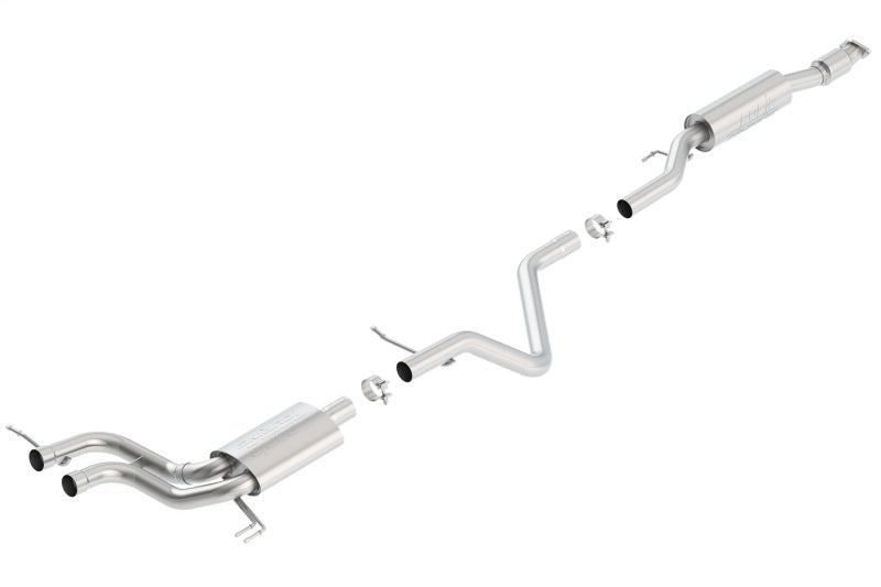Borla 13-15 Hyundai Veloster Turbo 1.6L AT/MT FWD 2dr Dual Center Rear Exit Cat-Back Exhaust 140506