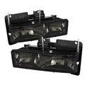 SPYDER Xtune Chevy Suburban 88-98 Crystal Headlights Smoke HD-JH-CCK88-SM 5069450