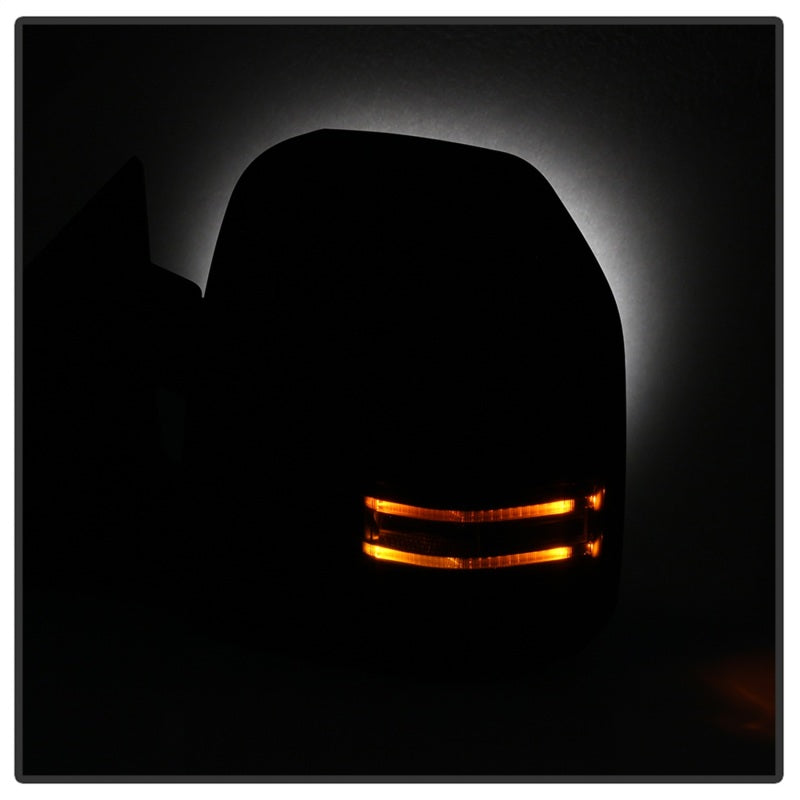 SPYDER xTune 99-07 Ford Super Duty Heated LED Signal Power Mirrors - Smk (Pair) (MIR-FDSD99S-G4-PW-SM-SET) 9943102