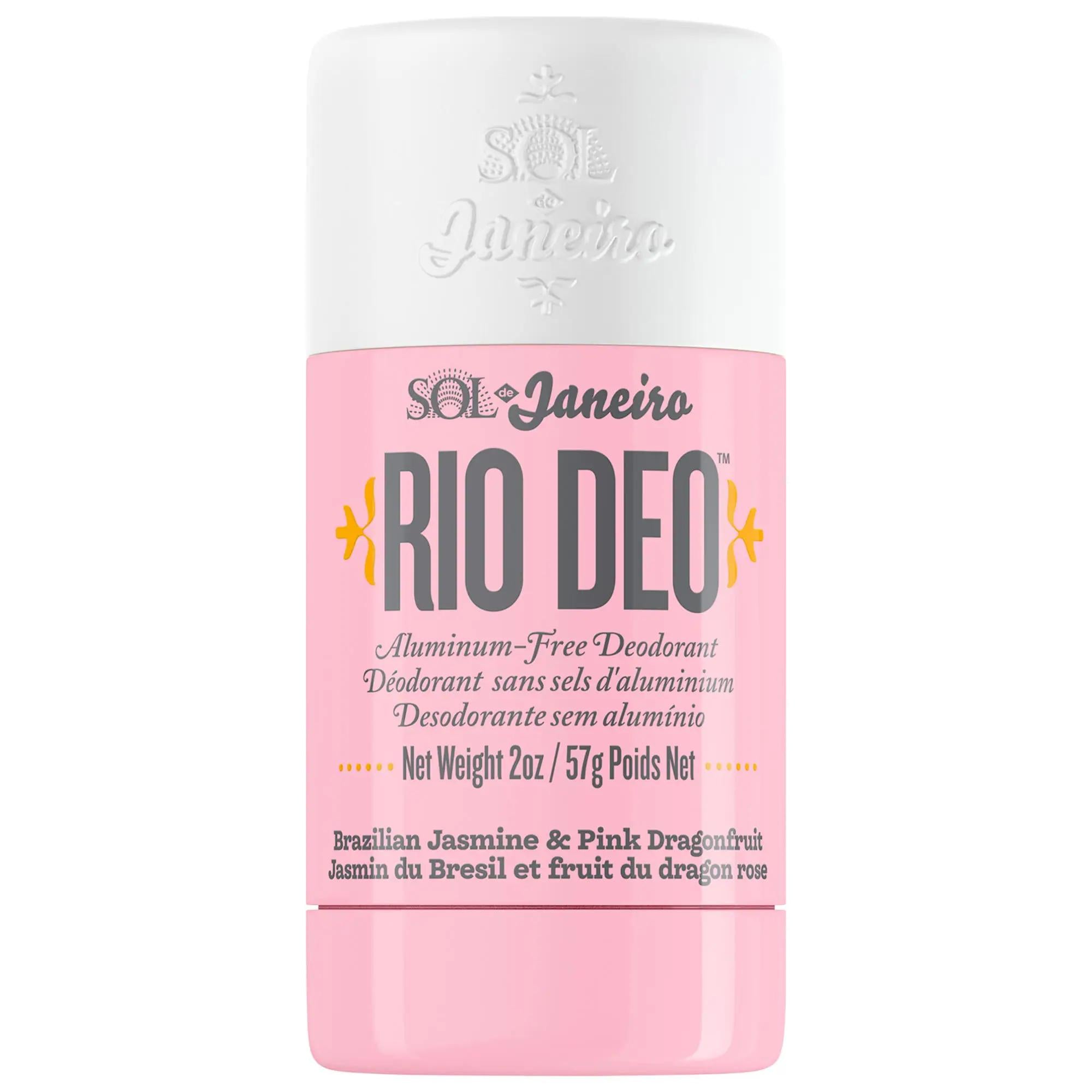 Rio Deo Aluminum-Free Deodorant Cheirosa '68: Natural, Long-Lasting Odor Protection for Sensitive Skin, Vegan & Cruelty-Free