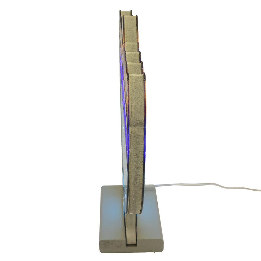 Illuminating Menorah Infinity Light