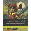 101 Vintage Halloween Postcards: Copyright-Free Images for Artist, Designers & Halloween Lovers! - Paperback