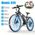 Electric Bike for Adults, 749W Peak Mountain Ebike with 27.9 MPH, 45 Miles Range, 7 Speeds, 48V 10Ah Removable Battery Ebike, 26" Electric Bicycle for Commute