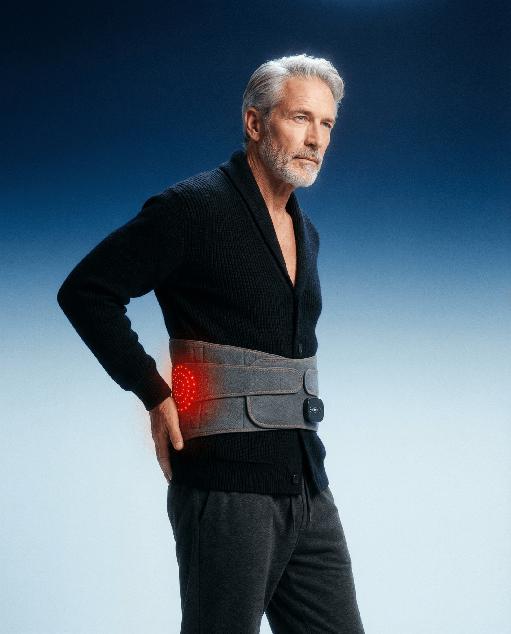 Electric Heating Massage Belt with Temperature Control - PhishStones Products