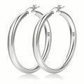 Elegant Daily Wear Round Circle Hoop Earrings