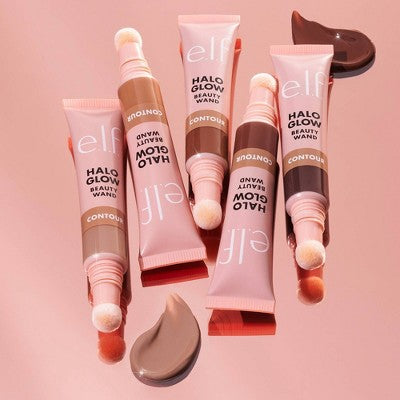 e.l.f. Halo Glow Contour Beauty Wand Light/Medium 0.33 fl oz - Imperfect Box - PhishStones Products