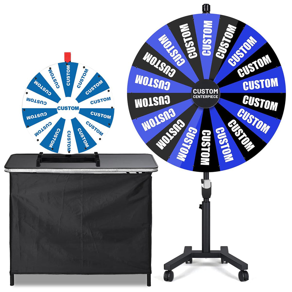 Yescom Custom Spinning Prize Wheel Dry Erase Complete Kit