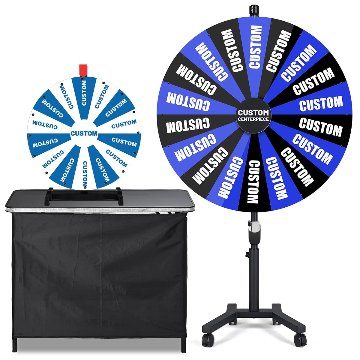 Yescom Custom Spinning Prize Wheel Dry Erase Complete Kit