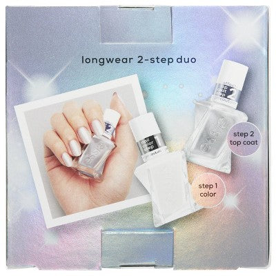essie gel by essie Winter Frost Longwear Duo Gift Set Nail Polish Set 2pc - Imperfect Box - PhishStones Products