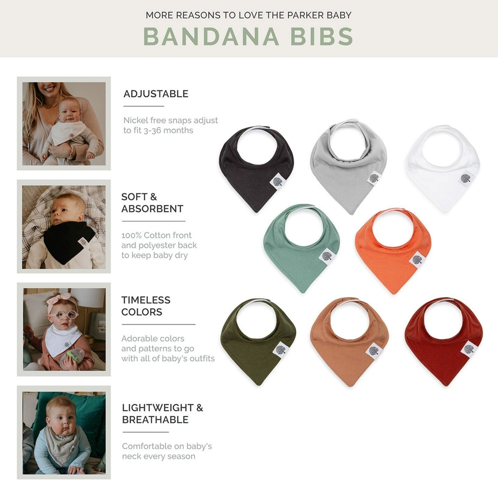 Estes Bandana Bib Set (8 pack) - PhishStones Products