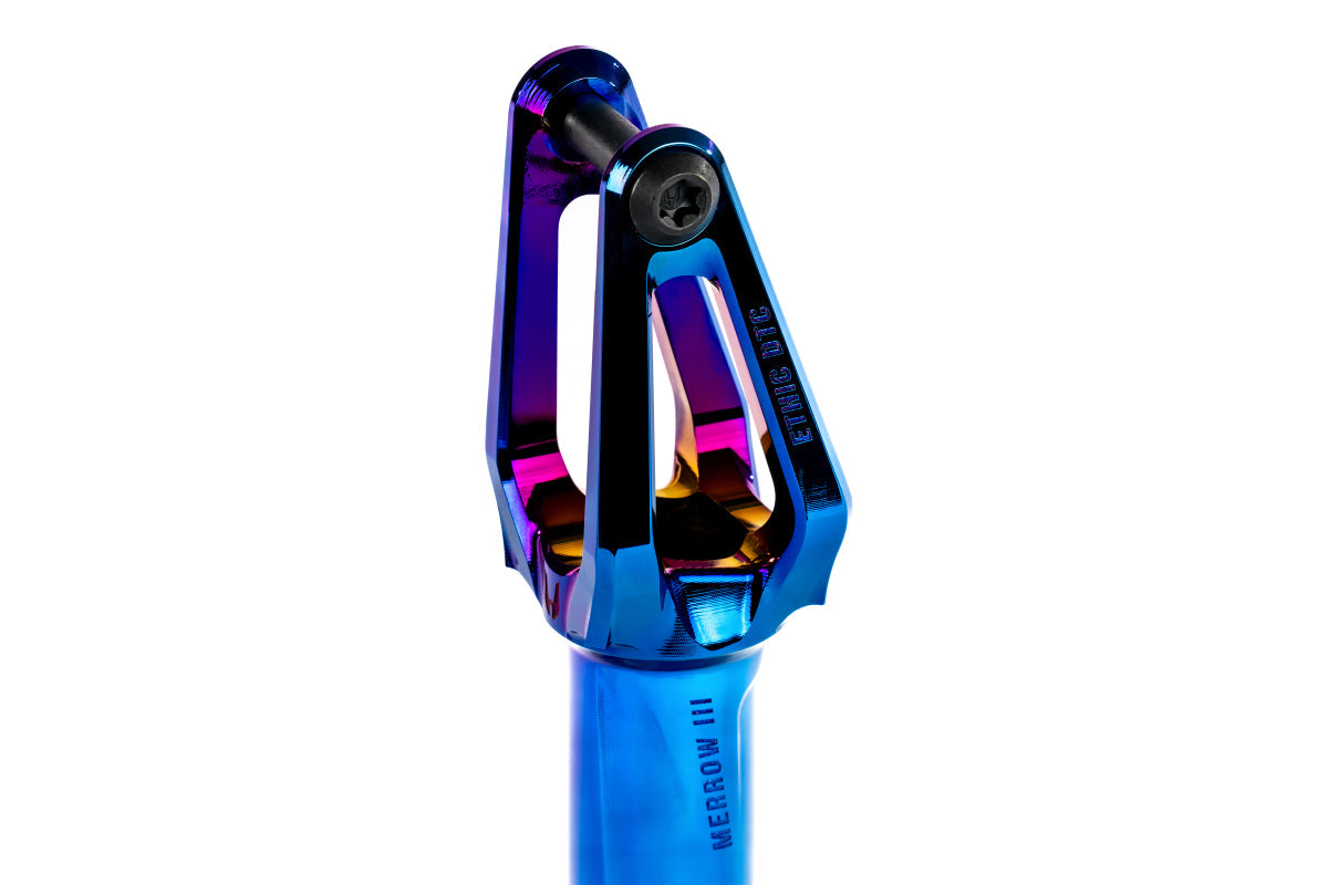 Ethic Merrow V3 Fork SCS - Chrome Blue