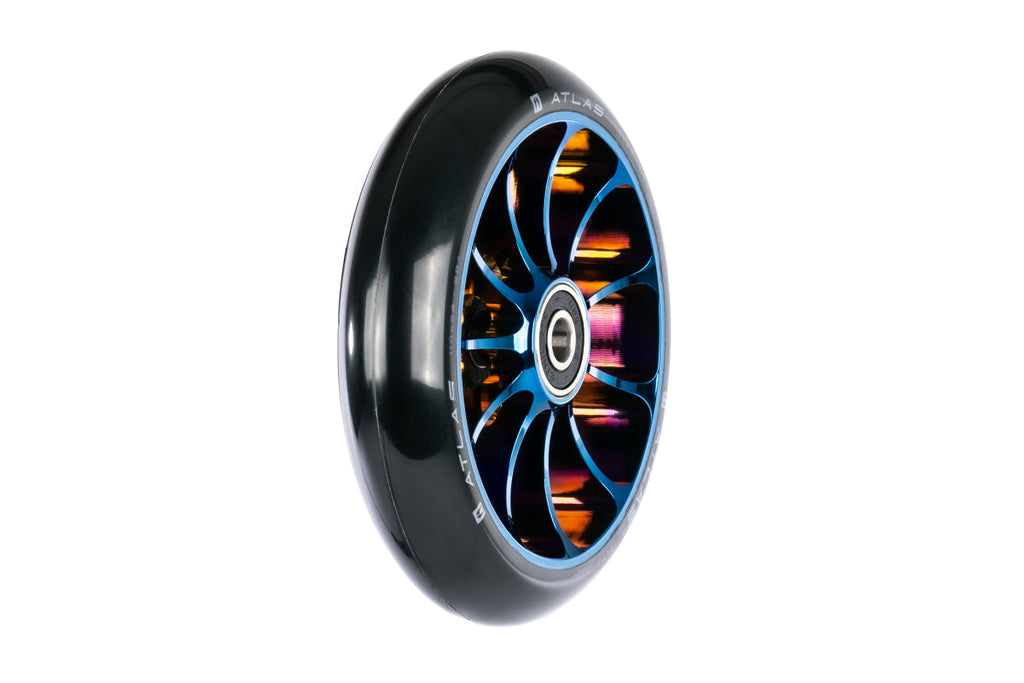 Ethic DTC Atlas "8 STD" Wheels 88a 110mm - Chrome Blue (Single)