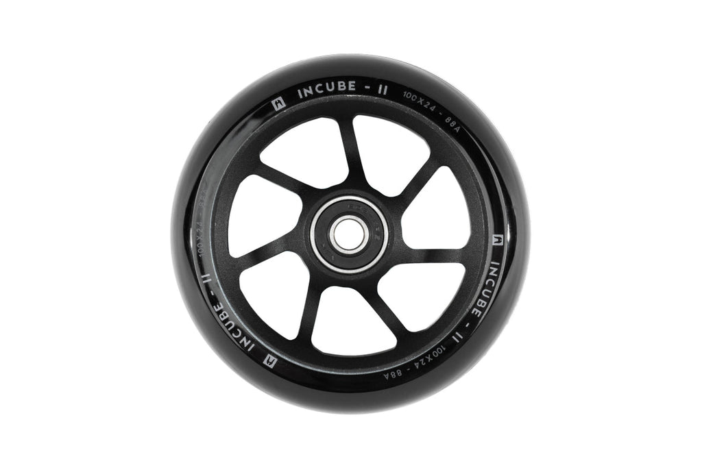 Ethic DTC Incube V2 ″8 STD″ Wheels 88a 100mm - Black (Pair)