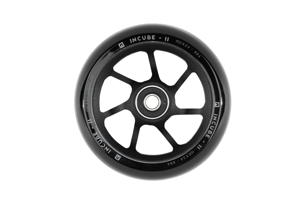 Ethic DTC Incube V2 ″8 STD″ Wheels 88a 100mm - Black (Pair)