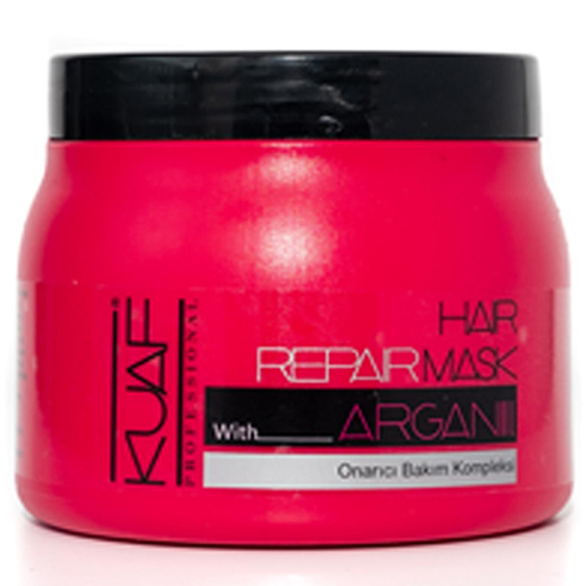 Kuaf Argan Hair Care Mask 500ml - Nourishing Treatment for Dry Damaged Hair