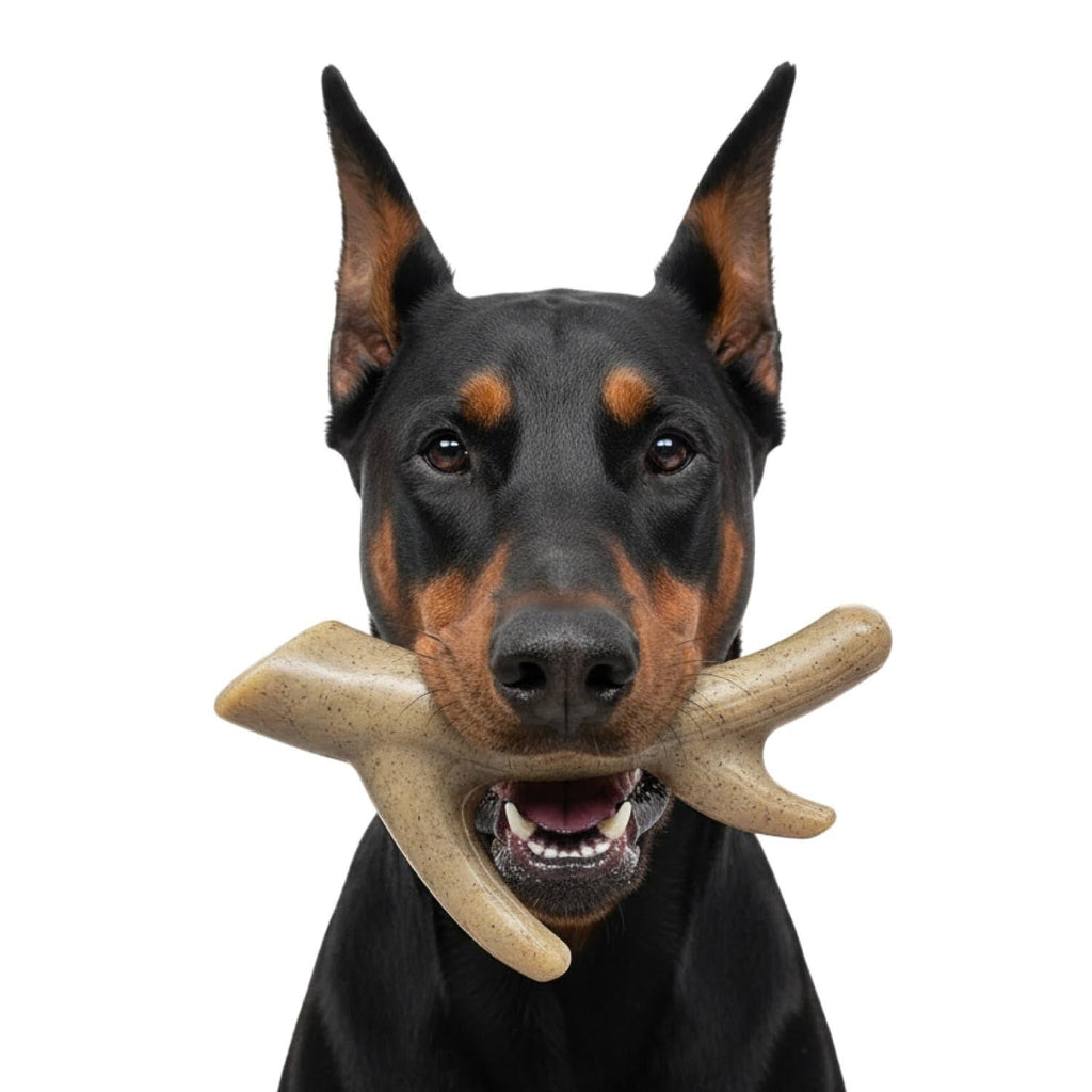 Ever Antler Nylon Chew Bone | Elk Antler Shaped Dog Toy for Aggressive Chewers | SodaPup - PhishStones Products