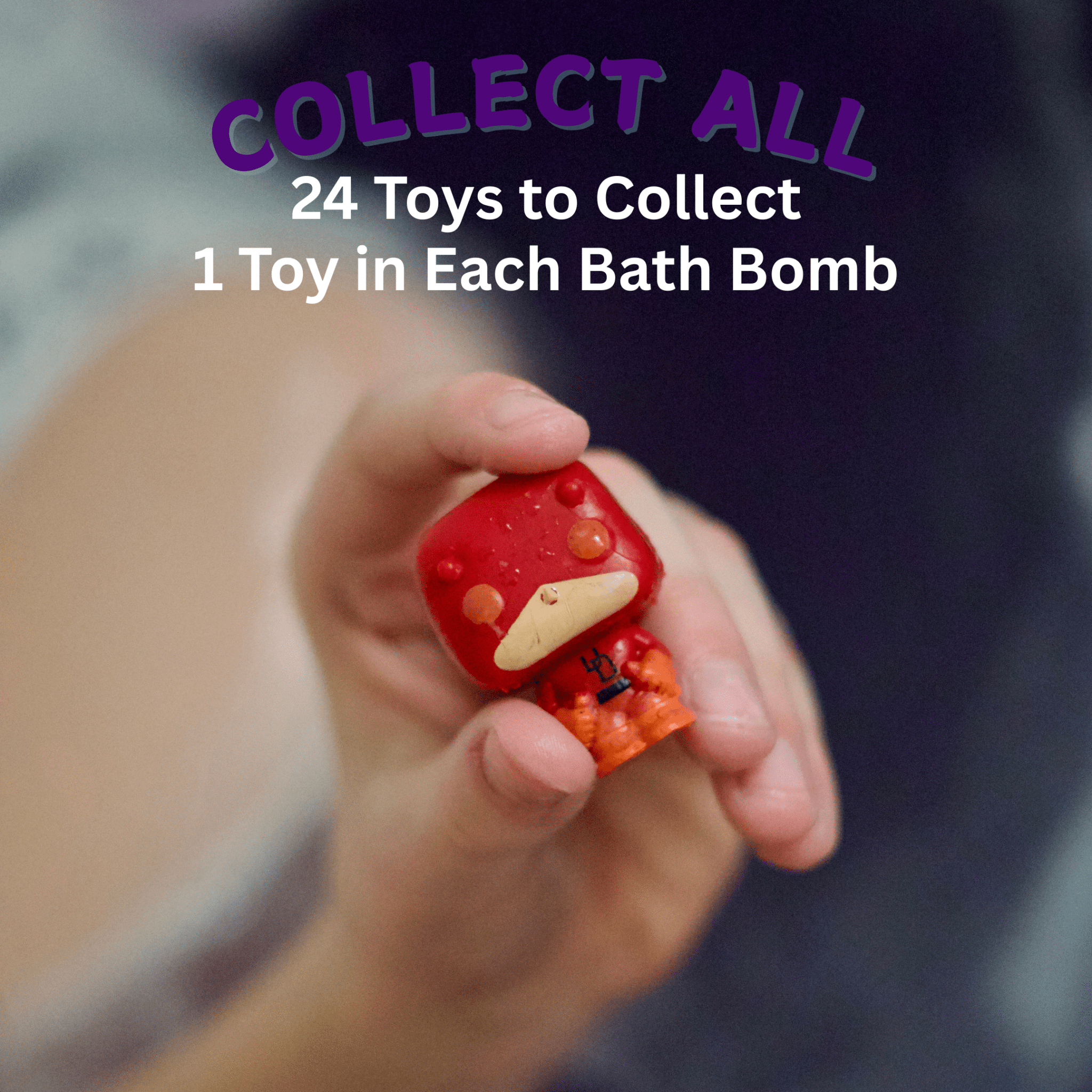 EvolutionUSA 1pc Epic Superhero Bath Bombs for Kids – Super Hero Bath Bomb with Toy Inside, Lush Children Bathbomb Easter, Organic Bathbomb with Surprise Inside, Fun Superhero Bath Fizzer Valentines - PhishStones Products
