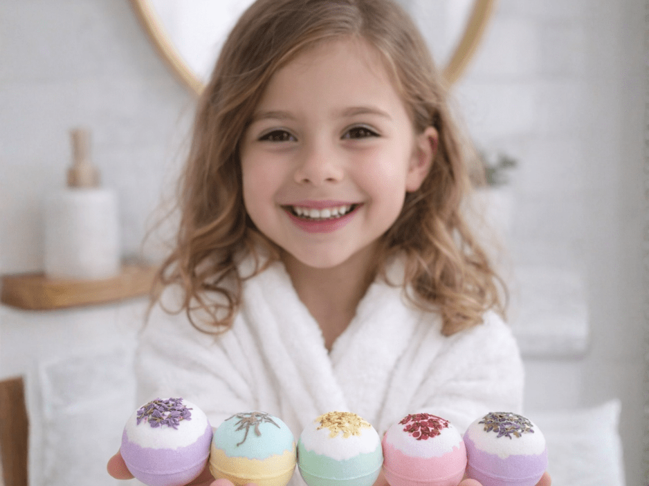EvolutionUSA Inspire Bath Bombs for Women & Girls – 12 Flower Topped Bath Bombs Girls, Lush Womans Bathbomb Set, Organic Bath Fizzers, Luxury Gift Mothers Day, Birthday, Valentines, Easter or Self Care - PhishStones Products
