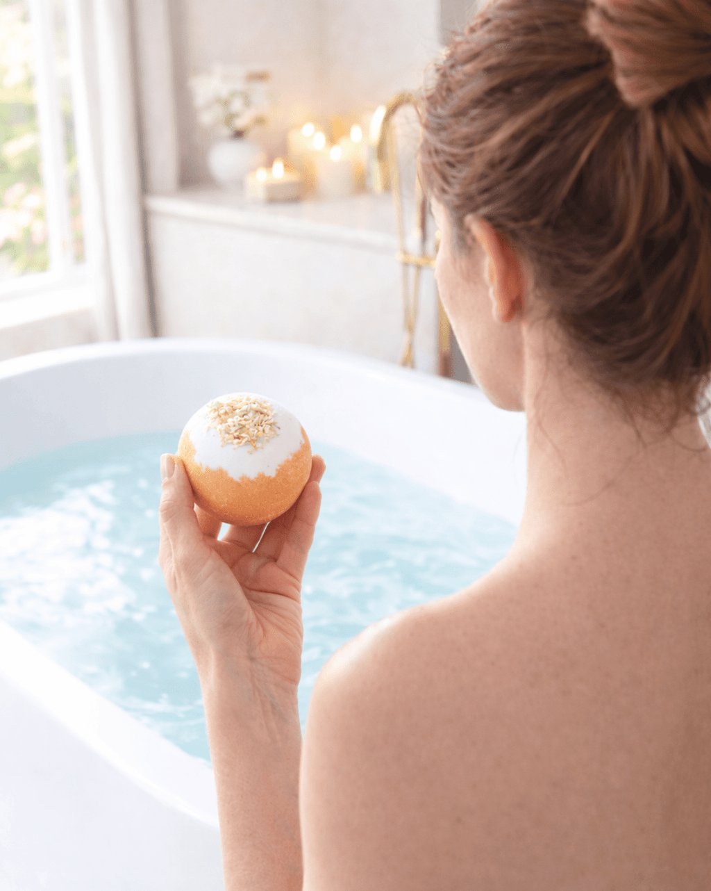 EvolutionUSA Inspire Bath Bombs for Women & Girls – 12 Flower Topped Bath Bombs Girls, Lush Womans Bathbomb Set, Organic Bath Fizzers, Luxury Gift Mothers Day, Birthday, Valentines, Easter or Self Care - PhishStones Products