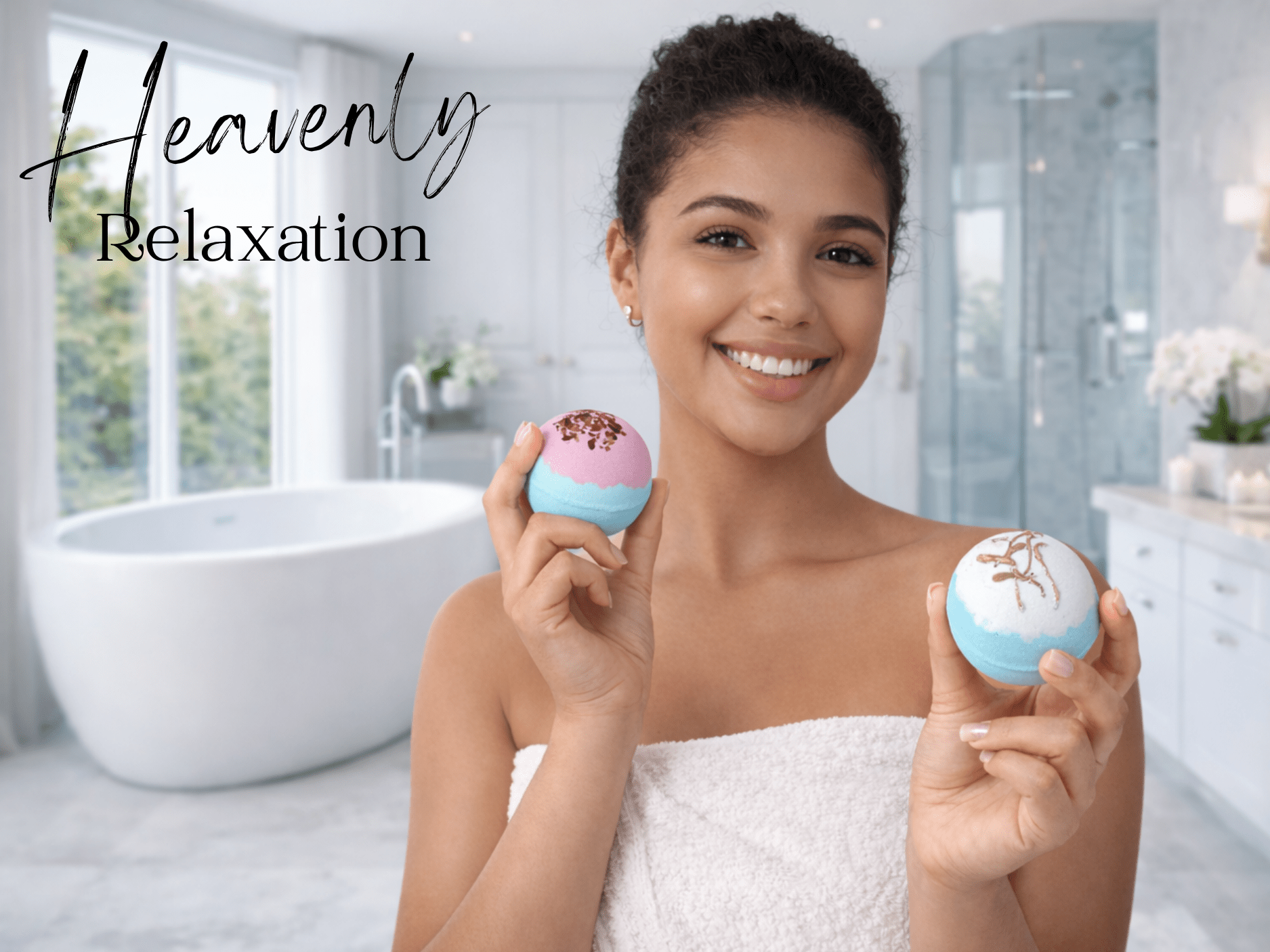 EvolutionUSA Inspire Bath Bombs for Women & Girls – 12 Flower Topped Bath Bombs Girls, Lush Womans Bathbomb Set, Organic Bath Fizzers, Luxury Gift Mothers Day, Birthday, Valentines, Easter or Self Care - PhishStones Products
