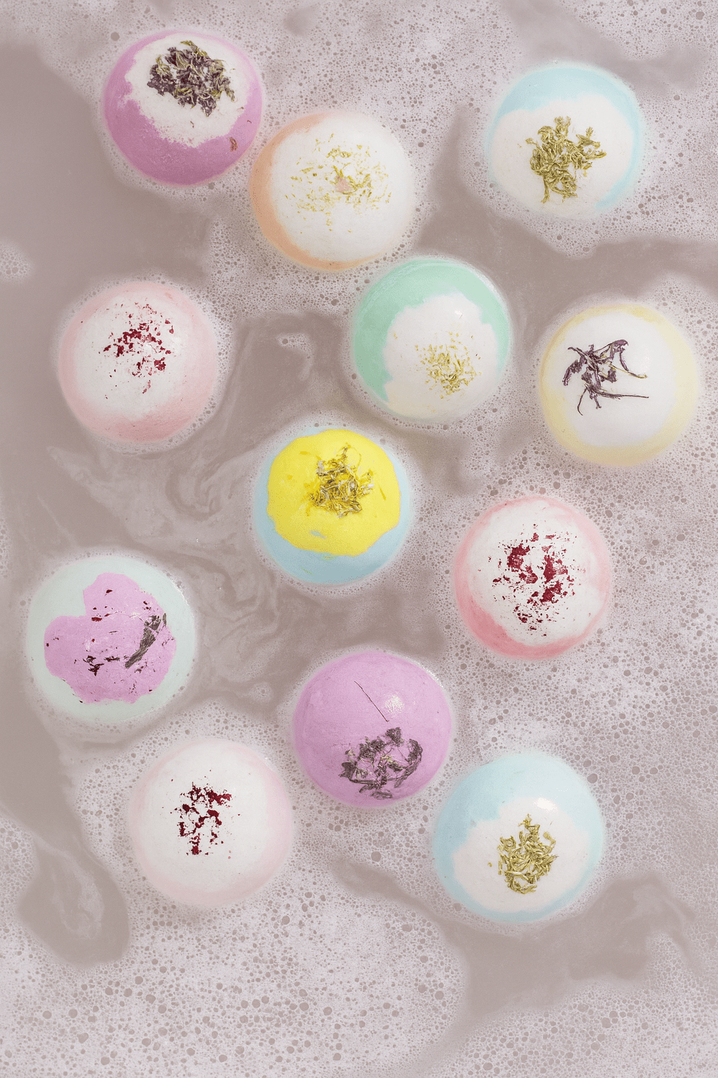 EvolutionUSA Inspire Bath Bombs for Women & Girls – 12 Flower Topped Bath Bombs Girls, Lush Womans Bathbomb Set, Organic Bath Fizzers, Luxury Gift Mothers Day, Birthday, Valentines, Easter or Self Care - PhishStones Products