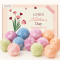 EvolutionUSA Mother’s Day Bath Bombs for Women – 12 Beautiful Bath Bombs for Mom, Thoughtful Mother’s Gift of Luxury & Relaxation, Gorgeous Bath Balls Set, Lush Aramotherpy Bathbombs, Gift Set Women - PhishStones Products