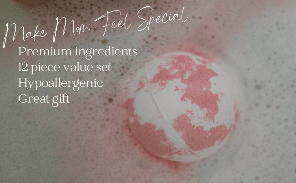 EvolutionUSA Mother’s Day Bath Bombs for Women – 12 Beautiful Bath Bombs for Mom, Thoughtful Mother’s Gift of Luxury & Relaxation, Gorgeous Bath Balls Set, Lush Aramotherpy Bathbombs, Gift Set Women - PhishStones Products