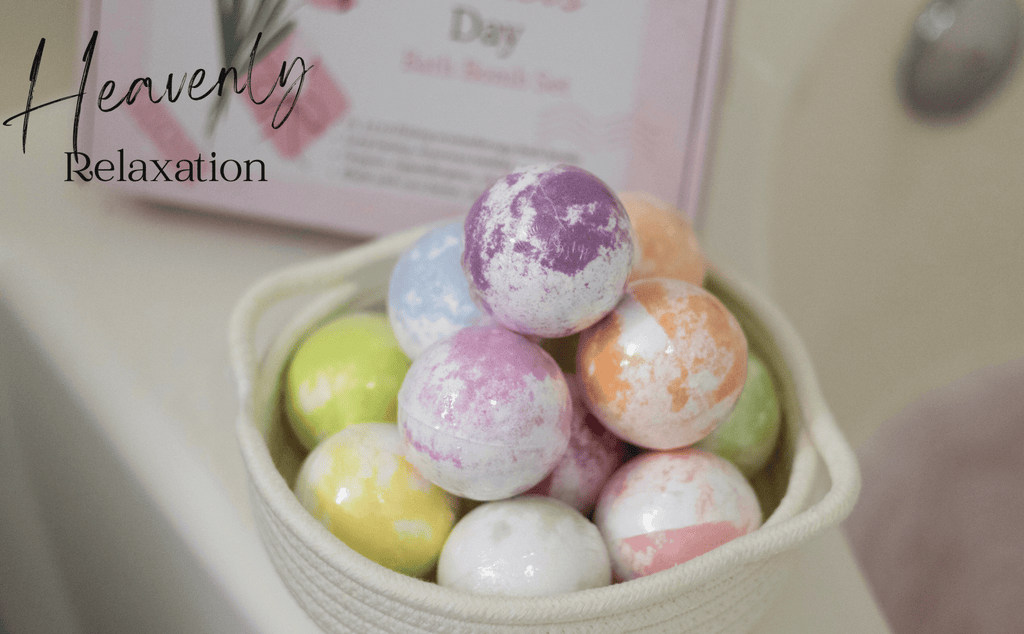 EvolutionUSA Mother’s Day Bath Bombs for Women – 12 Beautiful Bath Bombs for Mom, Thoughtful Mother’s Gift of Luxury & Relaxation, Gorgeous Bath Balls Set, Lush Aramotherpy Bathbombs, Gift Set Women - PhishStones Products