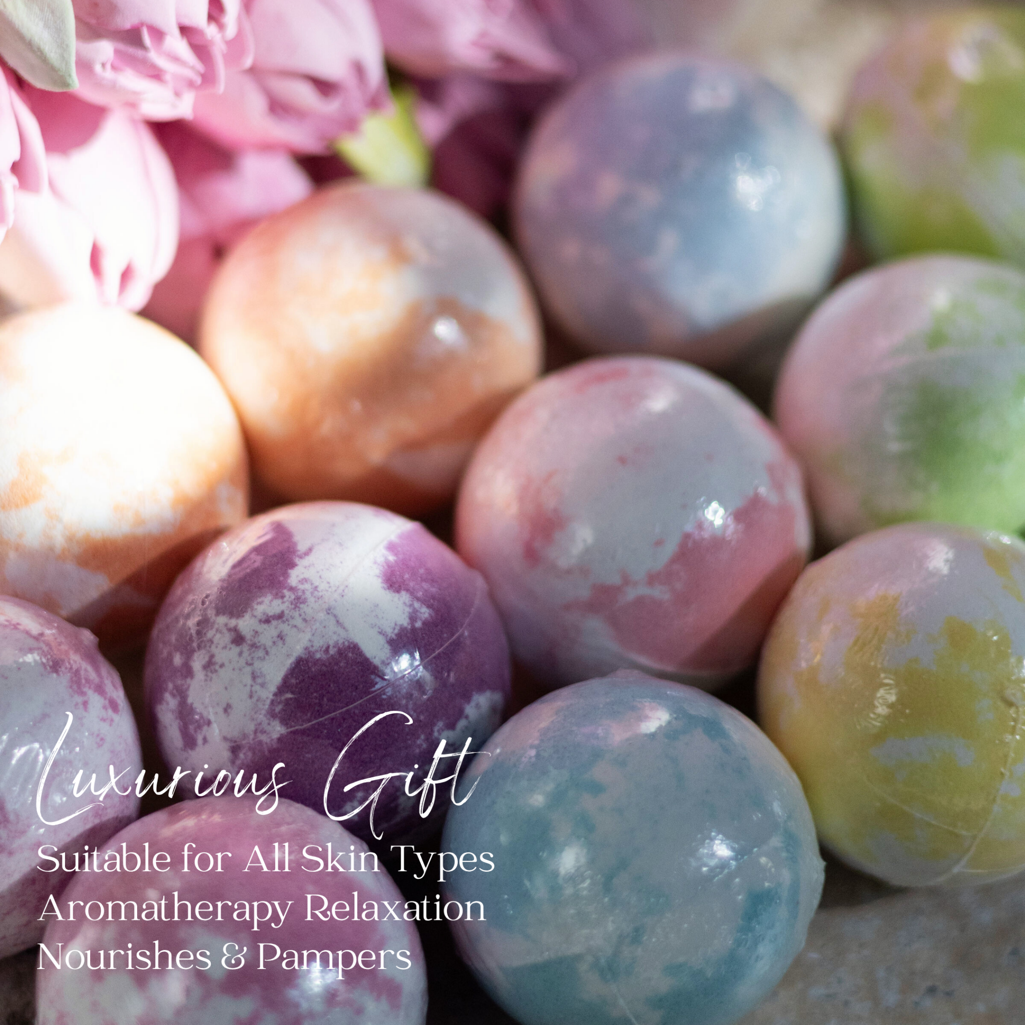 EvolutionUSA Mother’s Day Bath Bombs for Women – 12 Beautiful Bath Bombs for Mom, Thoughtful Mother’s Gift of Luxury & Relaxation, Gorgeous Bath Balls Set, Lush Aramotherpy Bathbombs, Gift Set Women - PhishStones Products