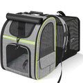 Expandable Cat Carrier Backpack with Shade Cover, Breathable Mesh Pet Travel & Hiking Bag - PhishStones Products