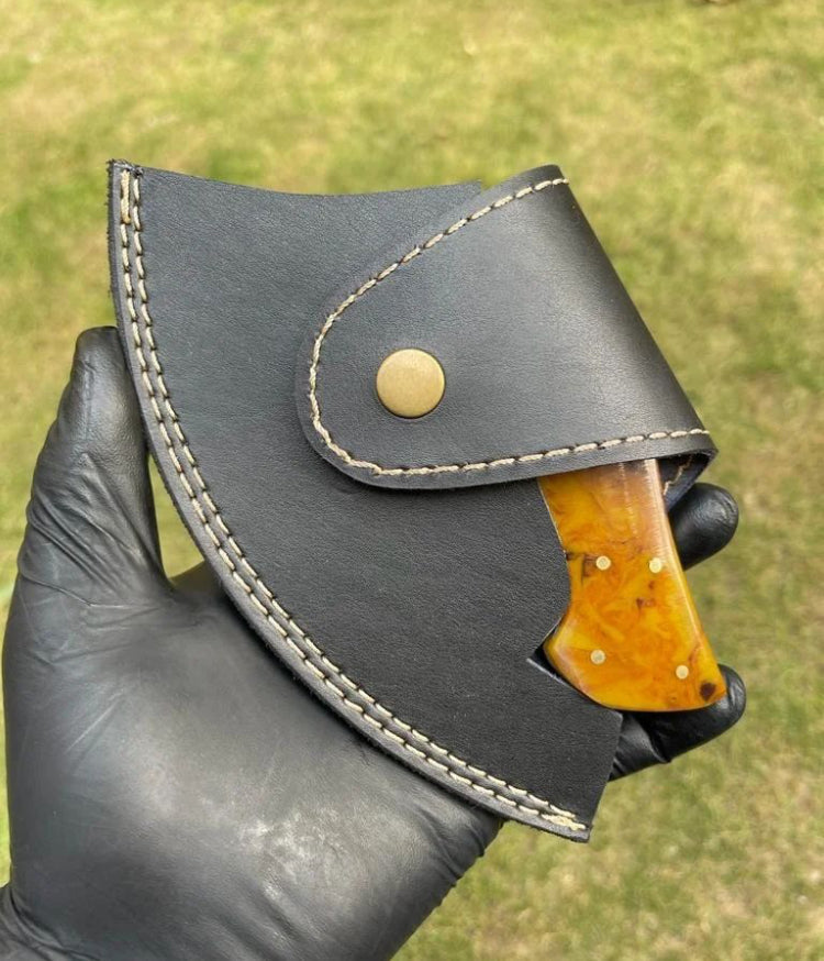 Exquisite Handforged D2 Steel Ulu Knife - PhishStones Products