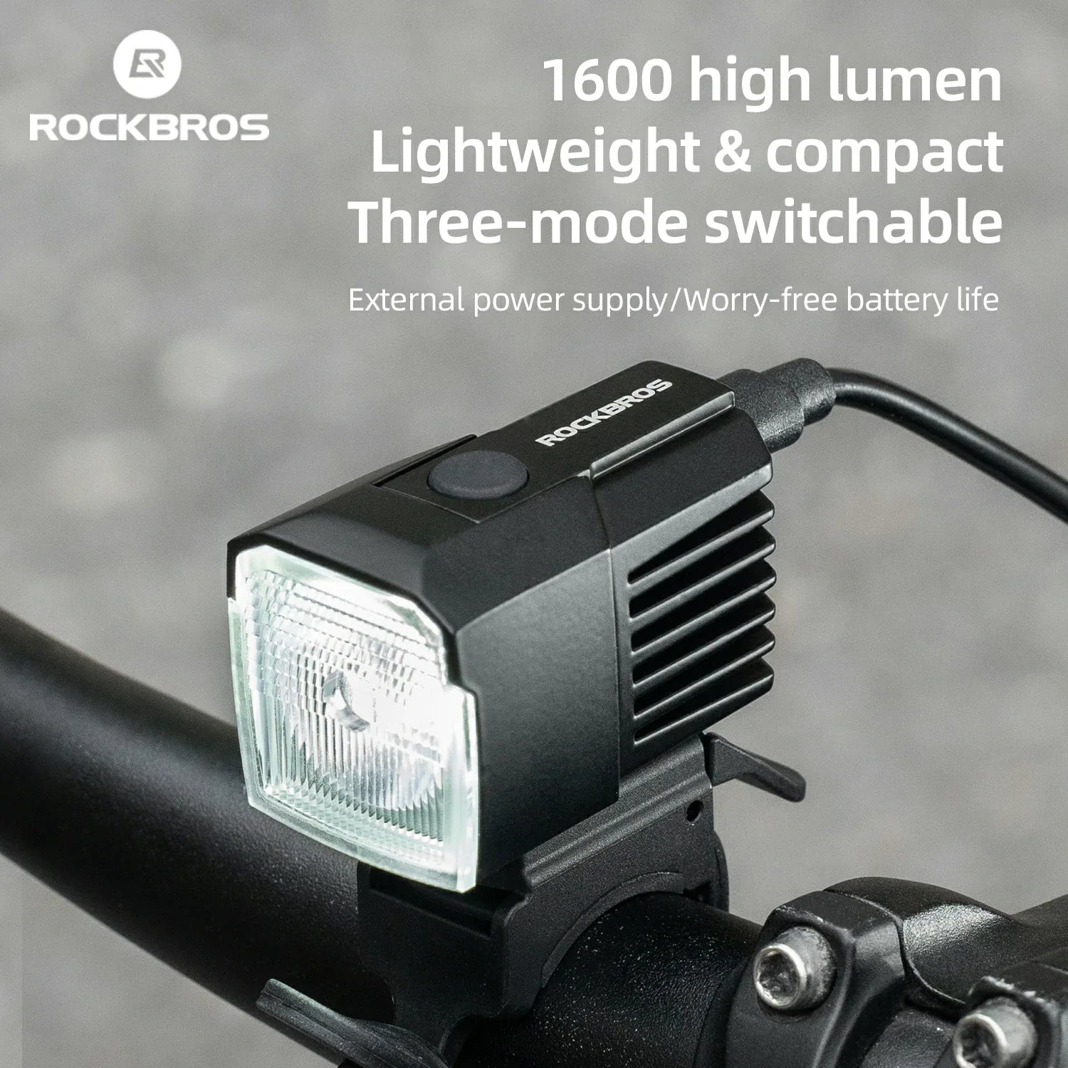 Front Light External Power Supply 1600LM USB-C