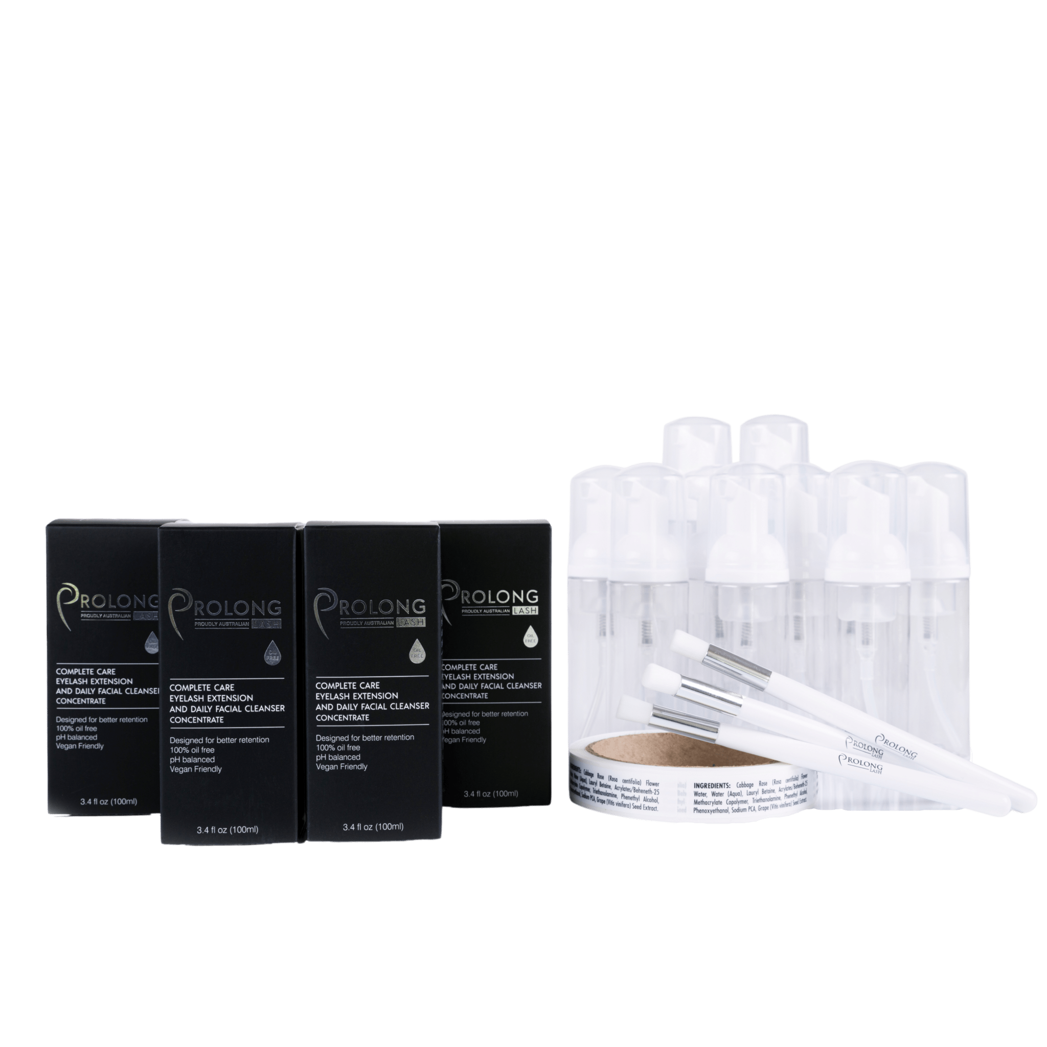 Eyelash Extension Cleanser Concentrate - 100ml Starter Pack - PhishStones Products