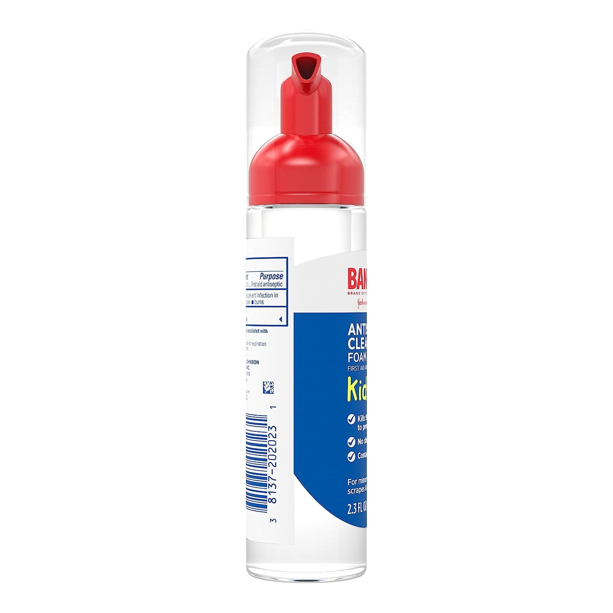 Band-Aid® Kids Antiseptic Cleansing Foam 38137202023