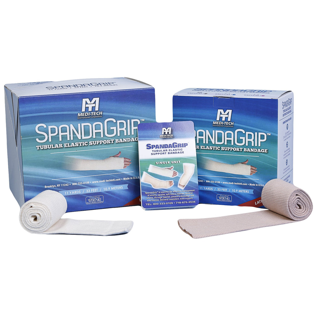 SpandaGrip™ Elastic Tubular Support Bandage, 5 Inch x 11 Yard SAG13120