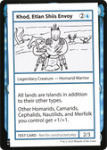 Khod, Etlan Shiis Envoy (CMB1-024) - Mystery Booster Playtest Cards 2021