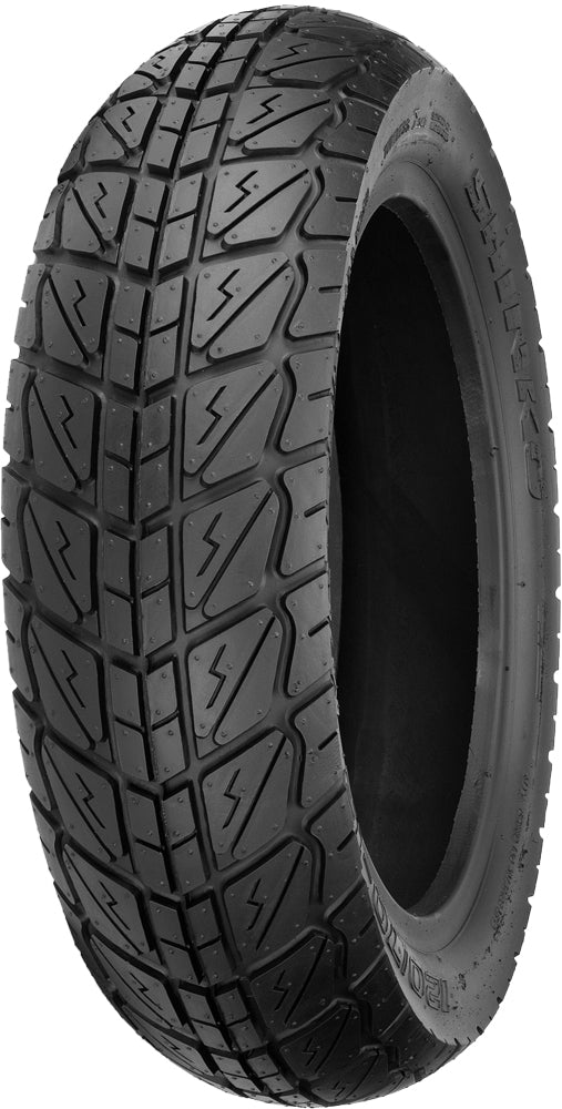 SHINKO, Shinko 87-4264 SR723 Series Front Scooter Tire 120/70-10 54P Bias Tube-Less