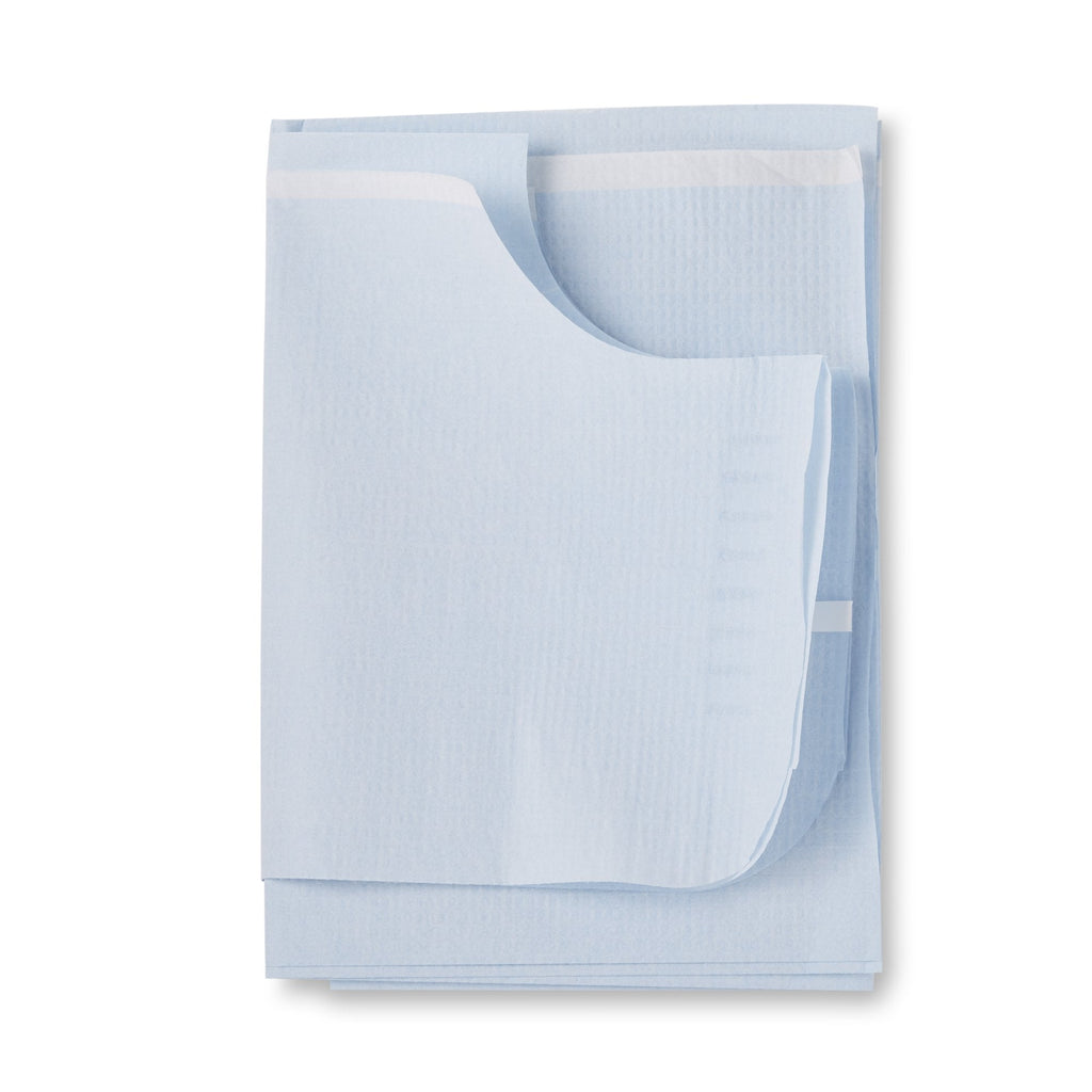 McKesson Exam Gown, Large, Blue 18-842
